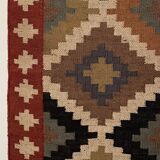 Hand Weaved Jute/Wool Runner,Bed Side,Entway,Lobby,Stair,Wash Room,Gift,Rug