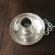 Candle holder Cellar rat Silver metal