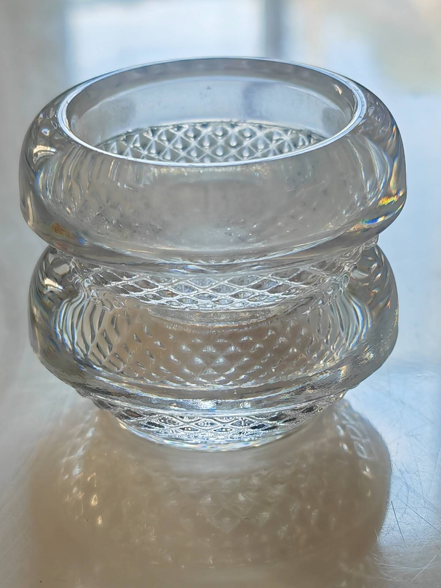 Pair of Baccarat salt cellars