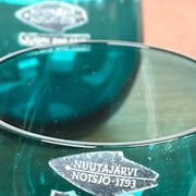 Mid-Century Modern Drinking Glasses from Nuutajärvi Notsjö, Finland, 1960s, Set of 6