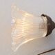 Art Deco brass lamp