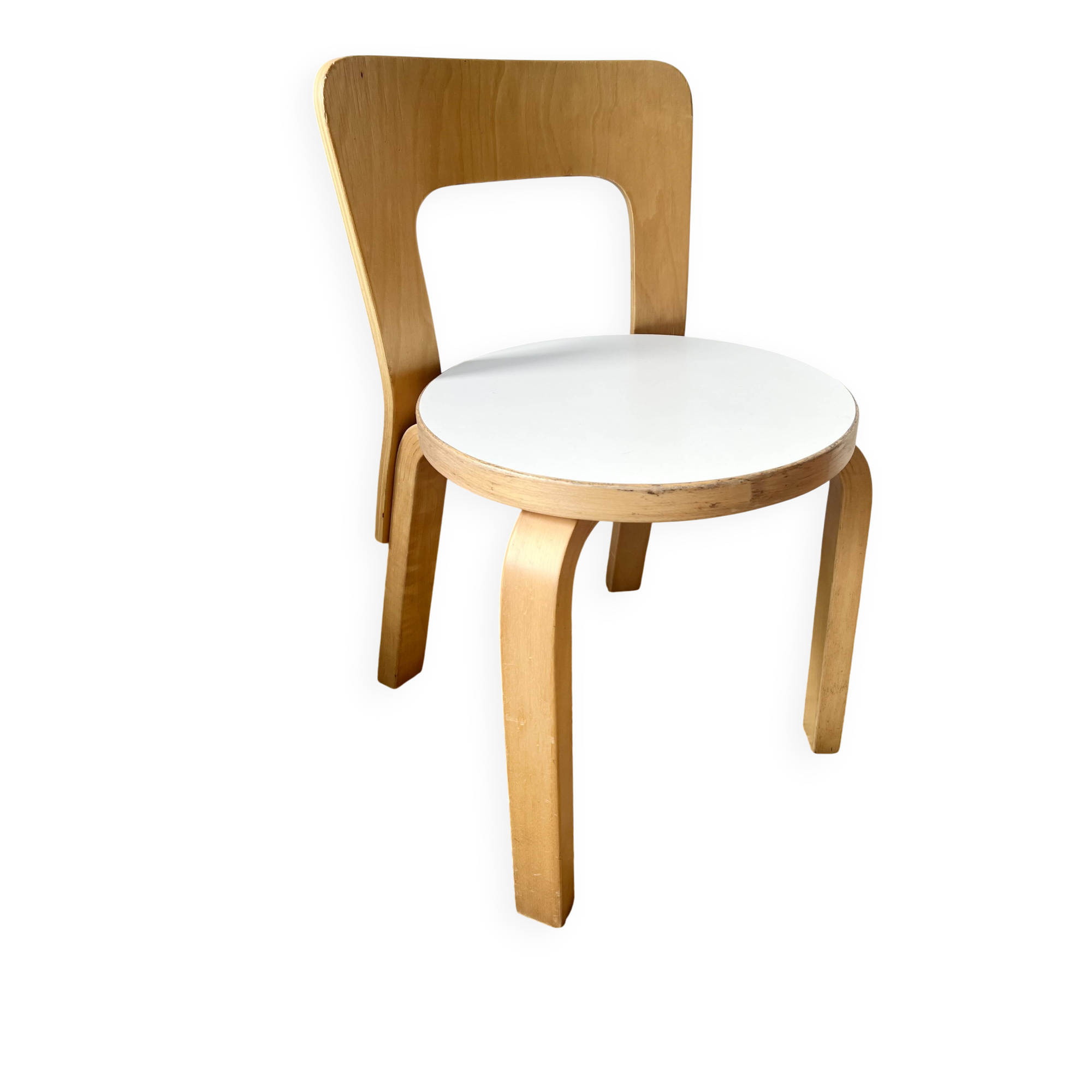 Chaises d'enfants N65 conçues par Alvar Aalto pour Artek, Finlande, 1960-1970