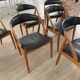 Kai Kristiansen Série de 6 chaises en teck