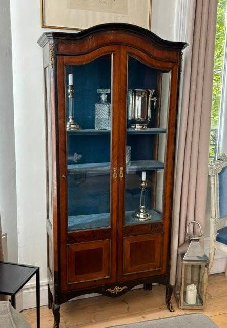 Louis XV style display cabinet