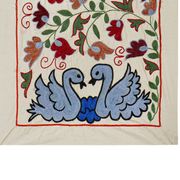 Vintage Turkish hand-knotted rug 50x90 cm