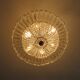 Lustre "Palwa" 6 fires in nickel brass and 60s crystal