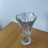 Bohemian crystal vase