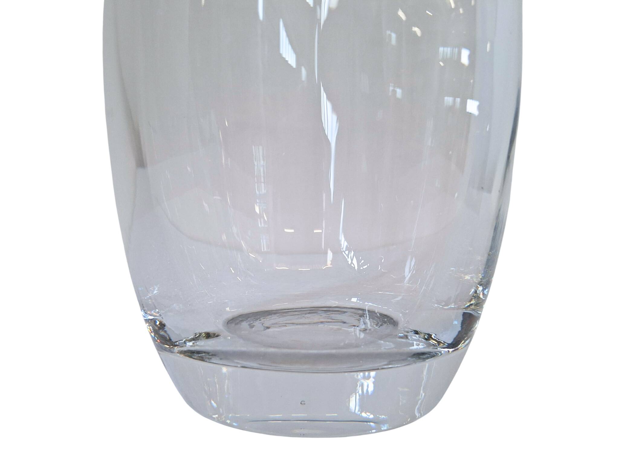 Vaso Centro Tavola Vintage ICHENDORF in Cristallo – Handarbeit – H 30cm