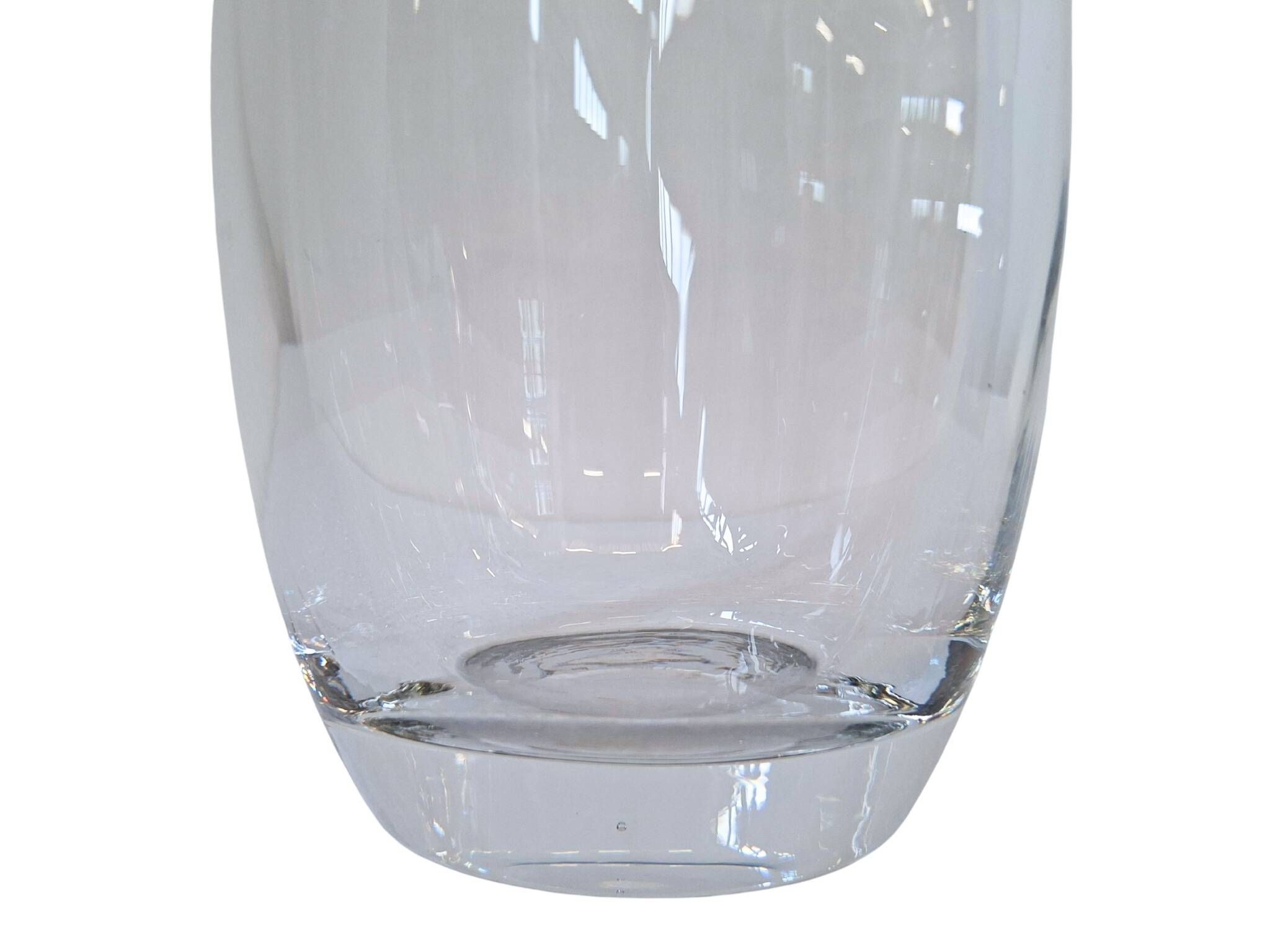 Vaso Centro Tavola Vintage ICHENDORF in Cristallo – Handarbeit – H 30cm