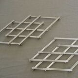 Silver metal underside