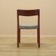 Teak chair, Danish design, 1960s, manufacturer: EMC Möbler