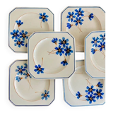 Flower plates from Moulin des Loups