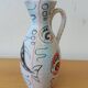 Italian ceramic pitcher