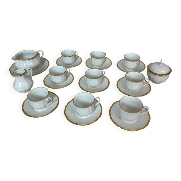 Service à café en porcelaine
