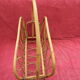 Vintage magazine door in rattan bamboo style