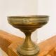 Vintage brass footed cup