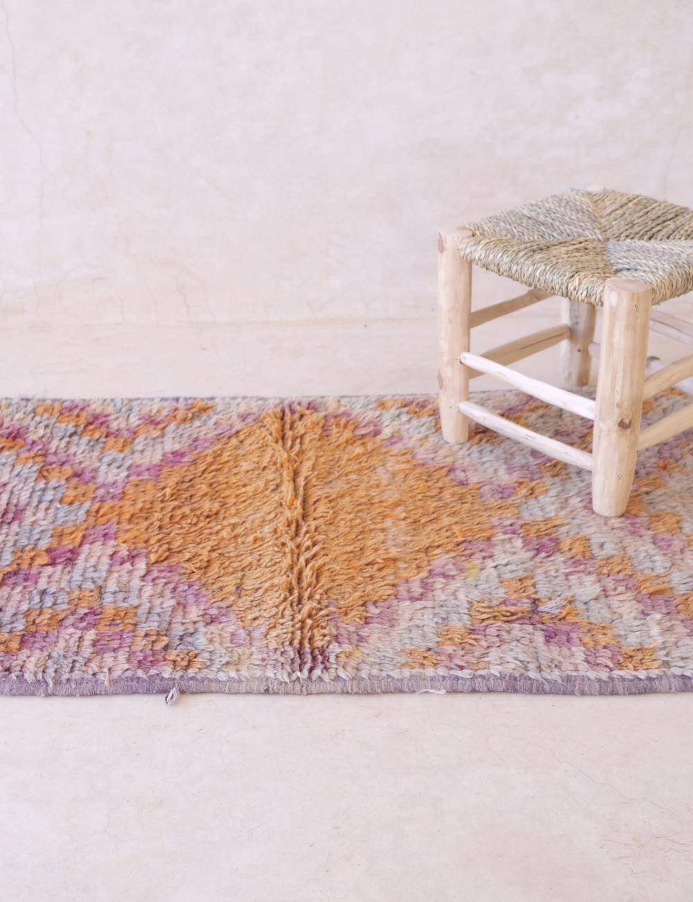 petit tapis Berbère vintage - 120 x 67 cm