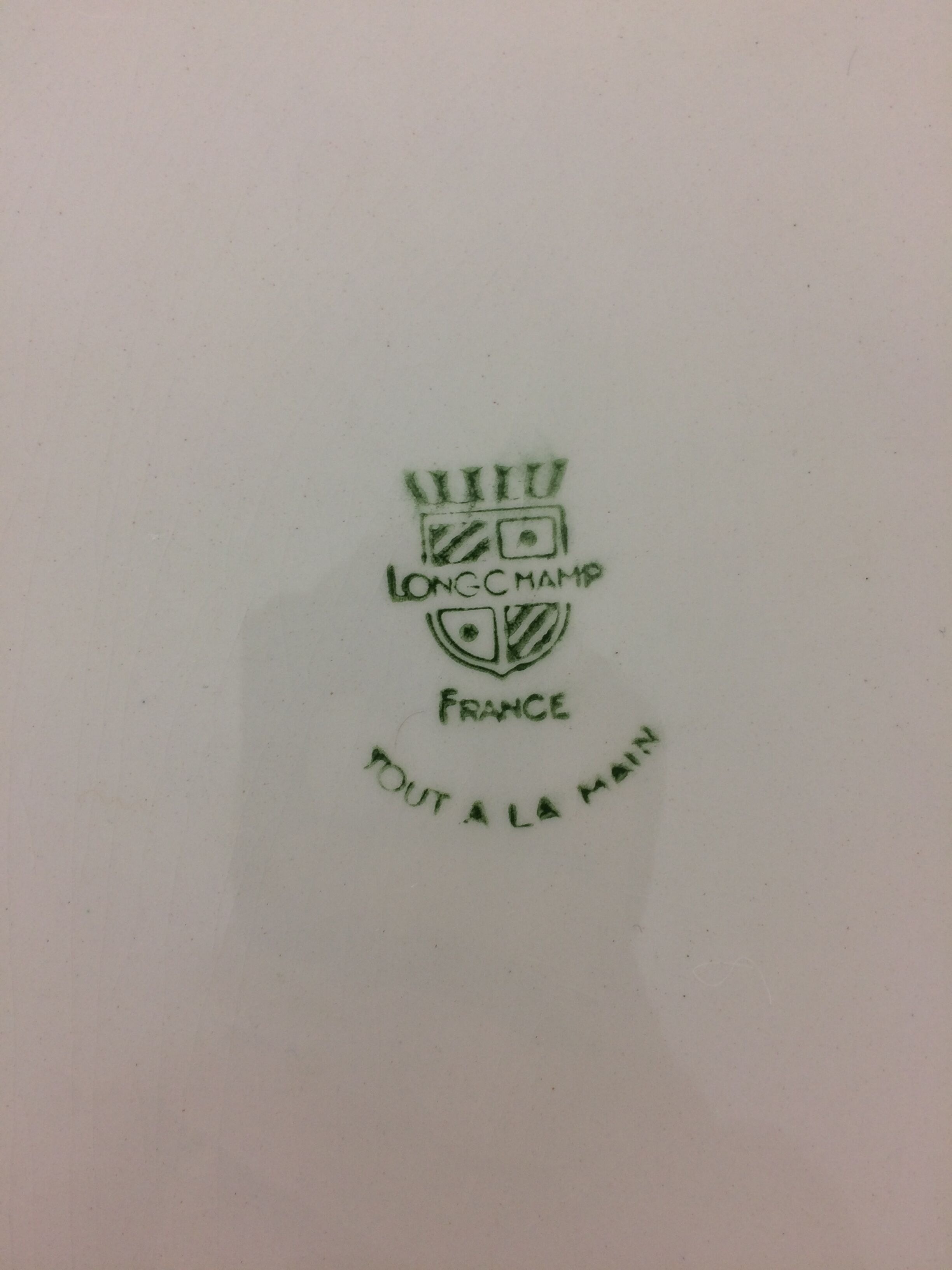 Multi-coloured Longchamp ceramic dish