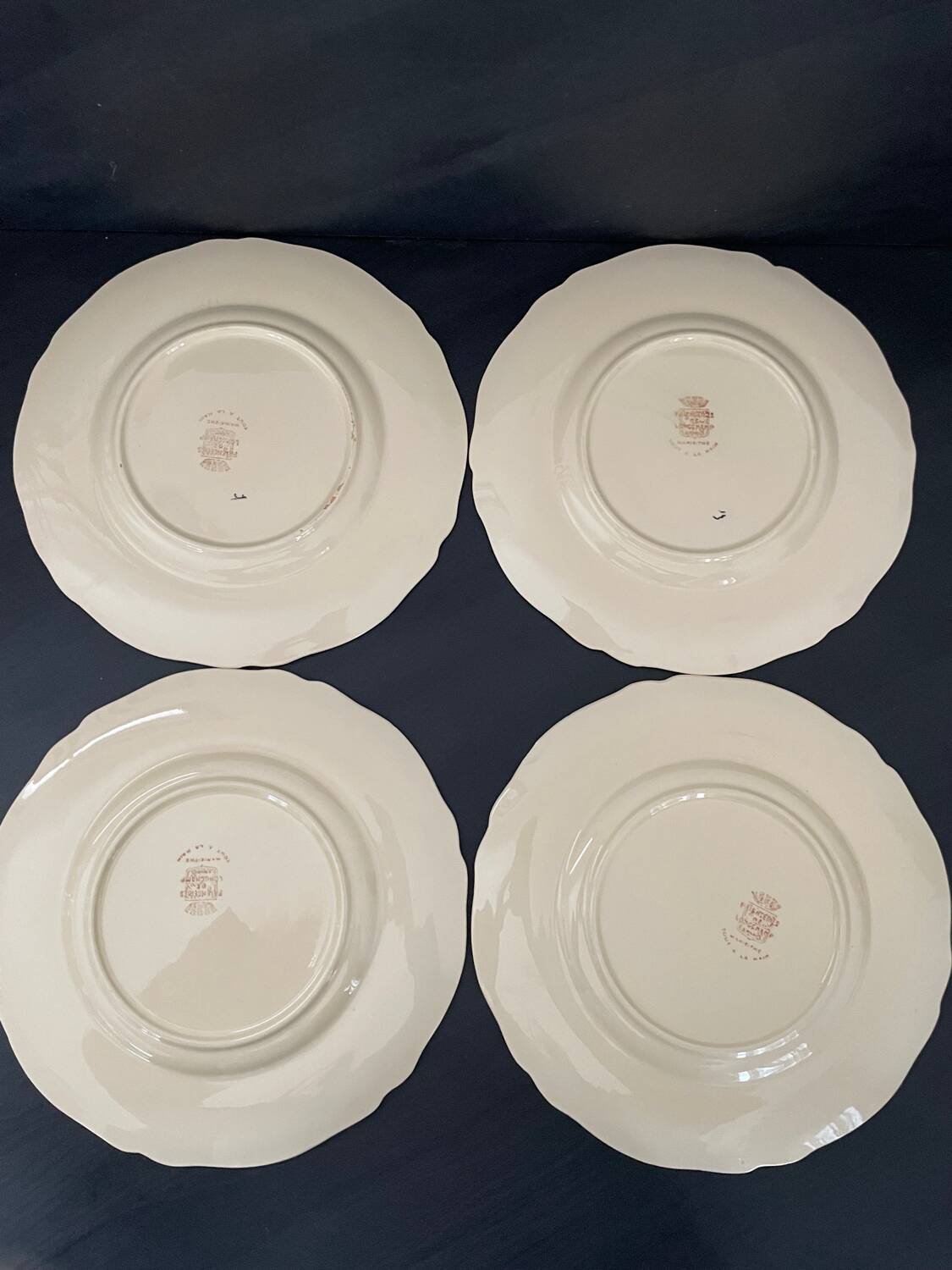 Longchamp earthenware dinner plates