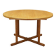 Ash round table, Danish design, 1960s, production: Denmark