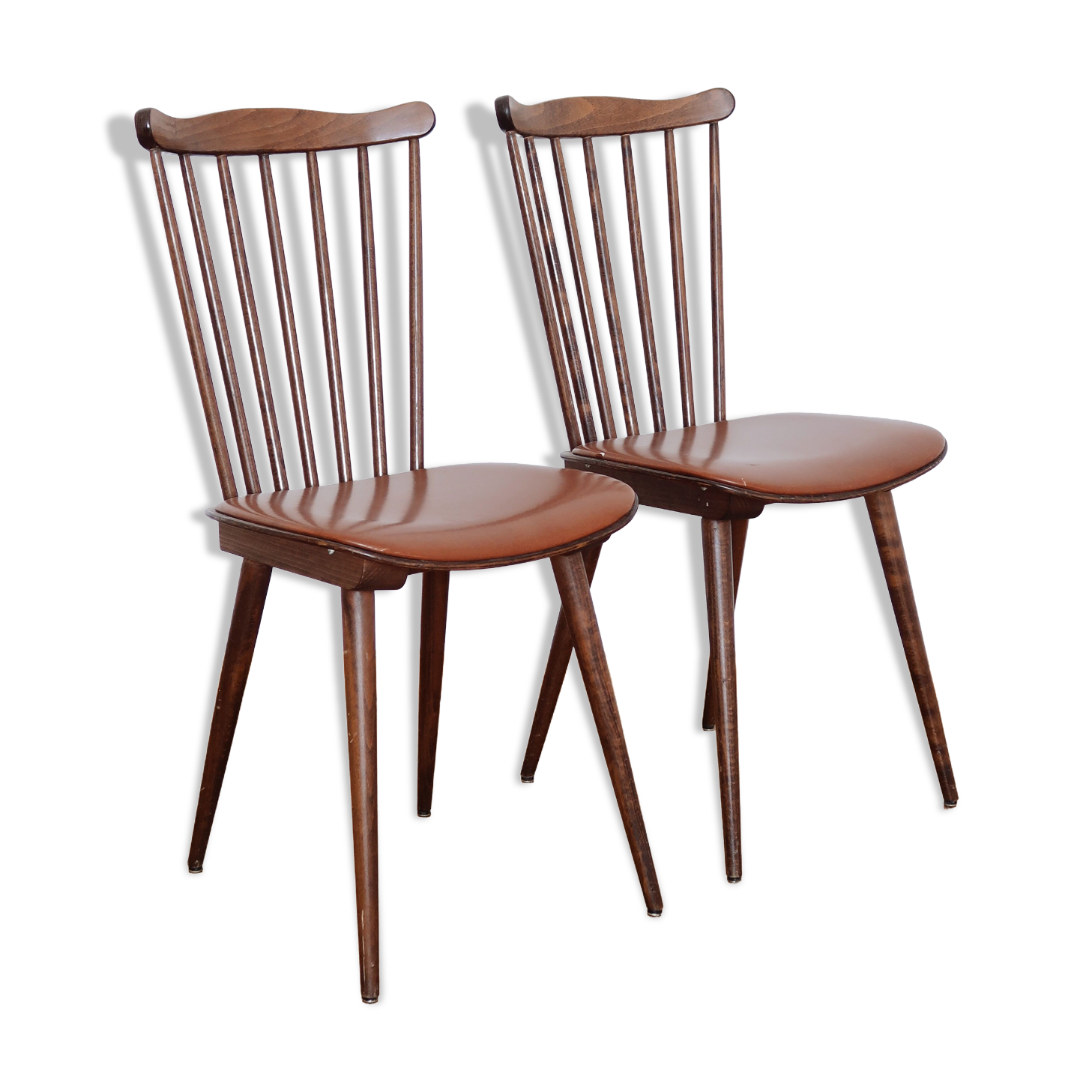 Paire de chaises bistrot "Menuet" Baumann