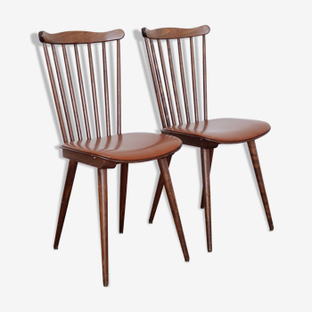 Paire de chaises bistrot "Menuet" Baumann