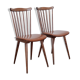 Paire de chaises bistrot "Menuet" Baumann