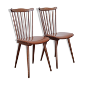 Pair of bistro chairs "Menuet" Baumann