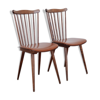Paire de chaises bistrot "Menuet" Baumann