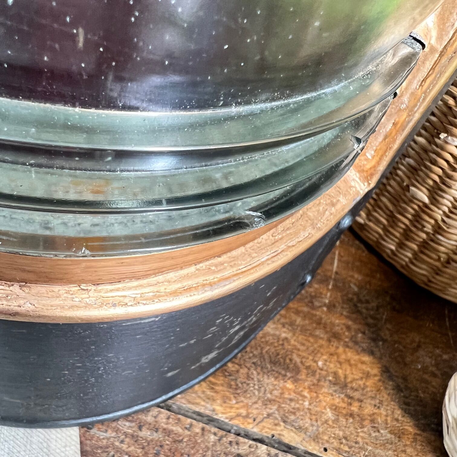 Old lamp "port" marine lamp