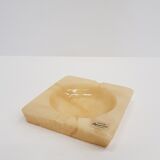 Alabaster vintage ashtray
