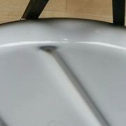 Dish with ceramic compartments