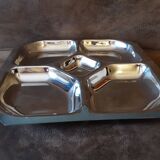 Metal compartment dish