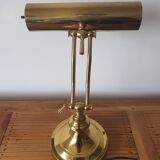Gold notary lamp