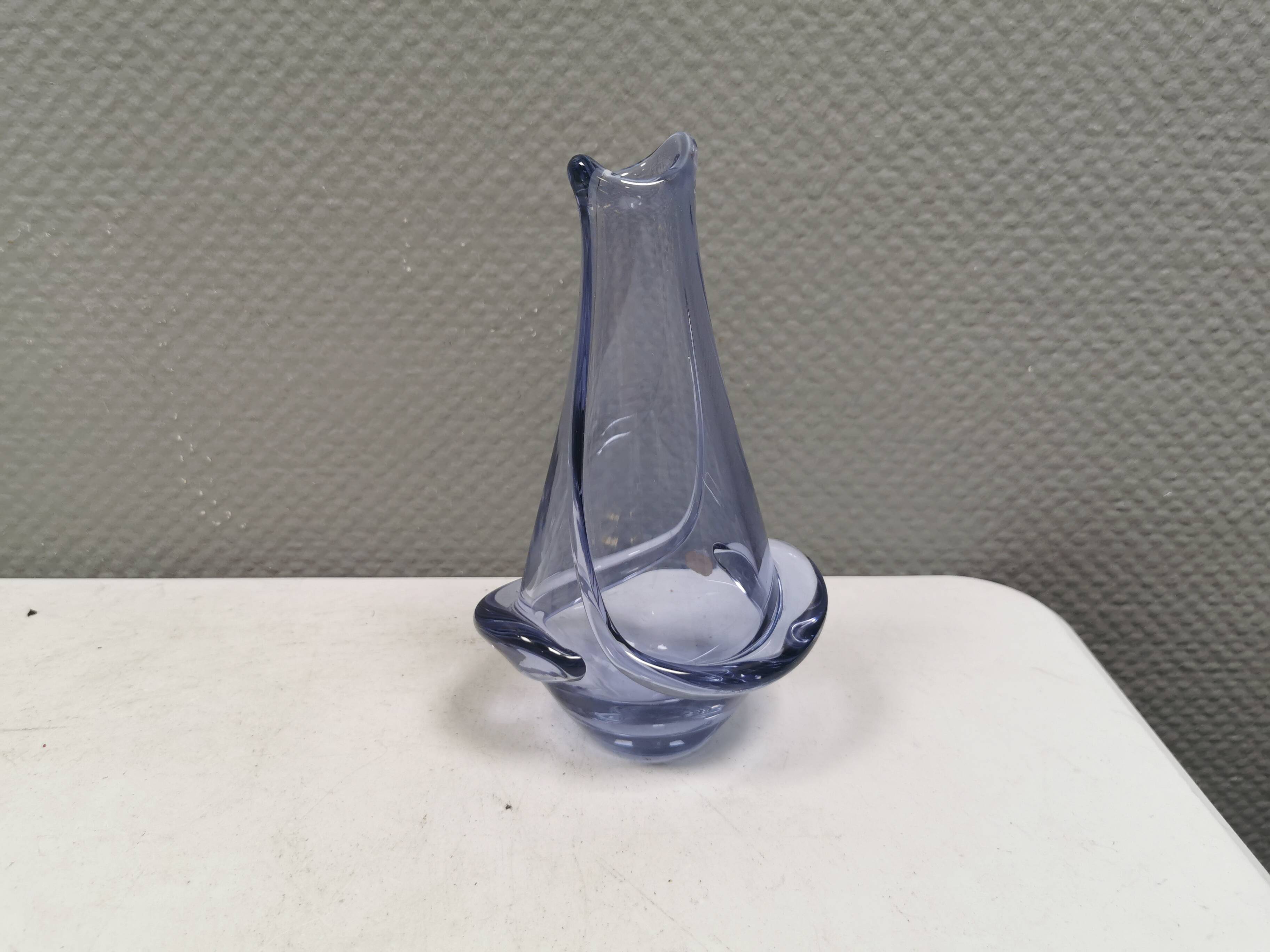 Bohemian vase by Frantisek Zemek Czech Republic 1950-60s