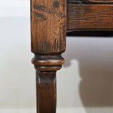 Oak Desk Table, Neo-Gothic style – Early 20th century