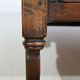 Table, bureau en chêne, style Néogothique – début XXème