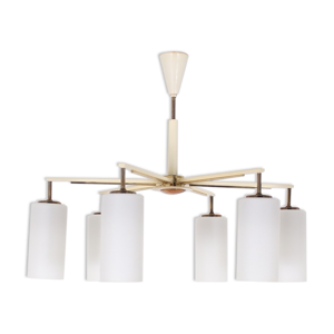 Lustre moderniste à 6 bras de