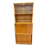 Vintage Oscar secretary bookcase