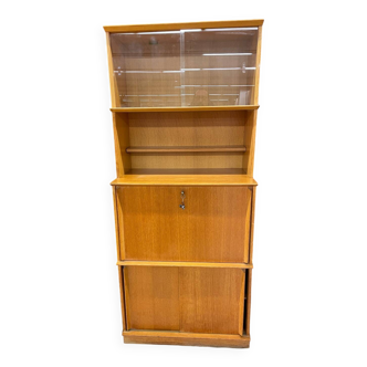 Vintage Oscar secretary bookcase