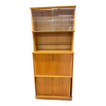 Vintage Oscar secretary bookcase