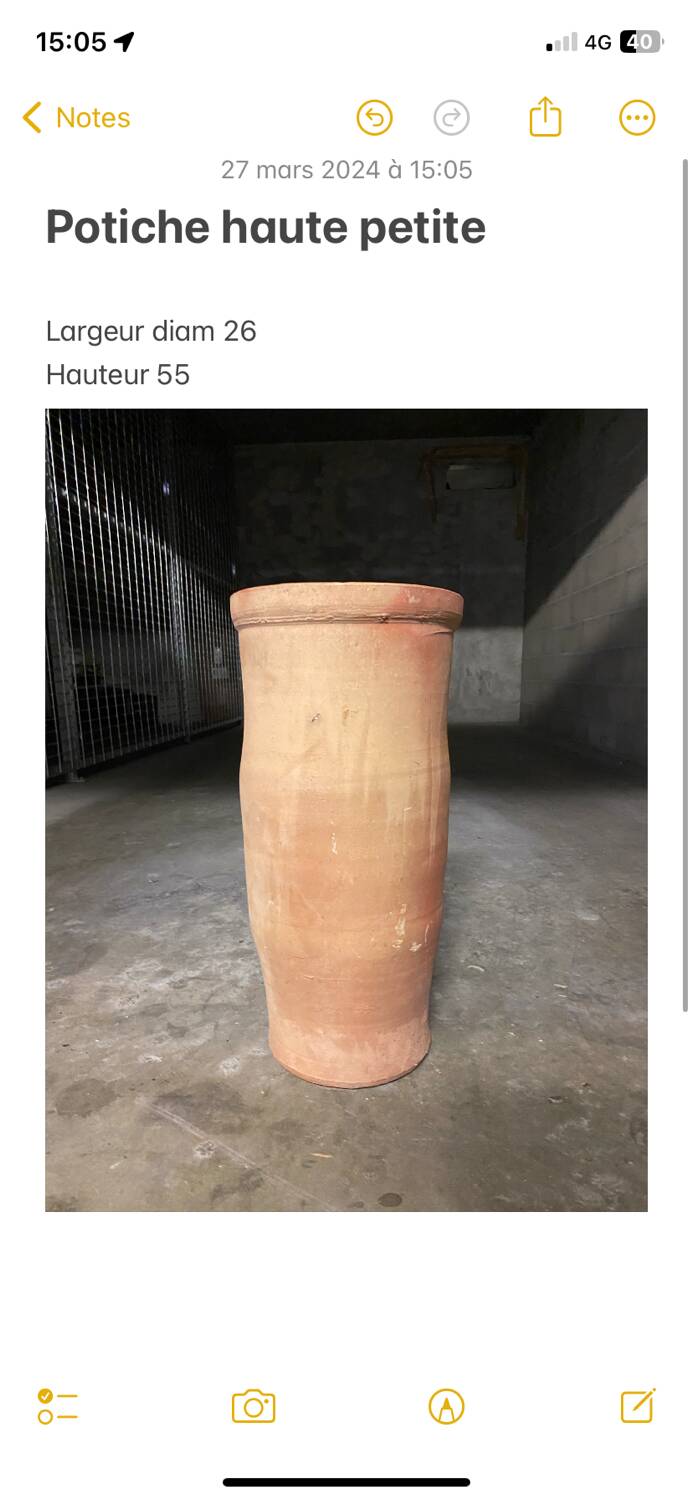 Morocco style earthenware vase