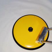 Articulated lamp in lacquered steel, Aluminor, France, 1980.