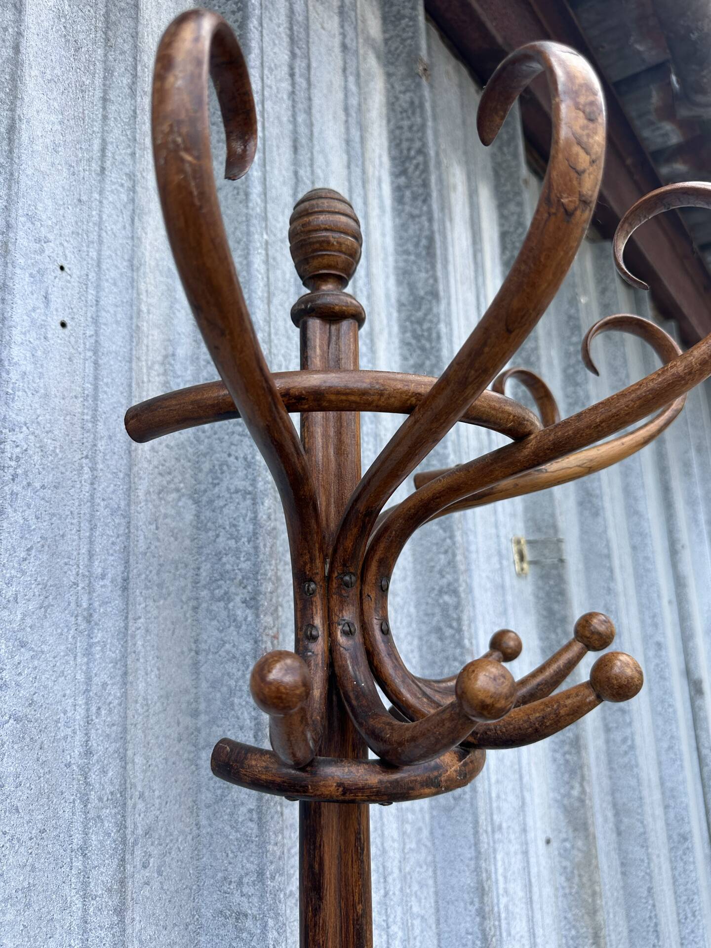 Porte manteau porte parapluie Bois Courbé