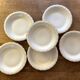 6 Limoges porcelain soup plates signed P. Dessagne in very good condition