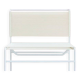 Giandomenico Belotti 7 white Spaghetti bar stools by Fly Line