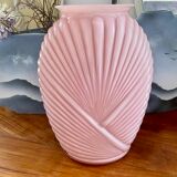 Pink Art Deco Anchor Hocking Vase