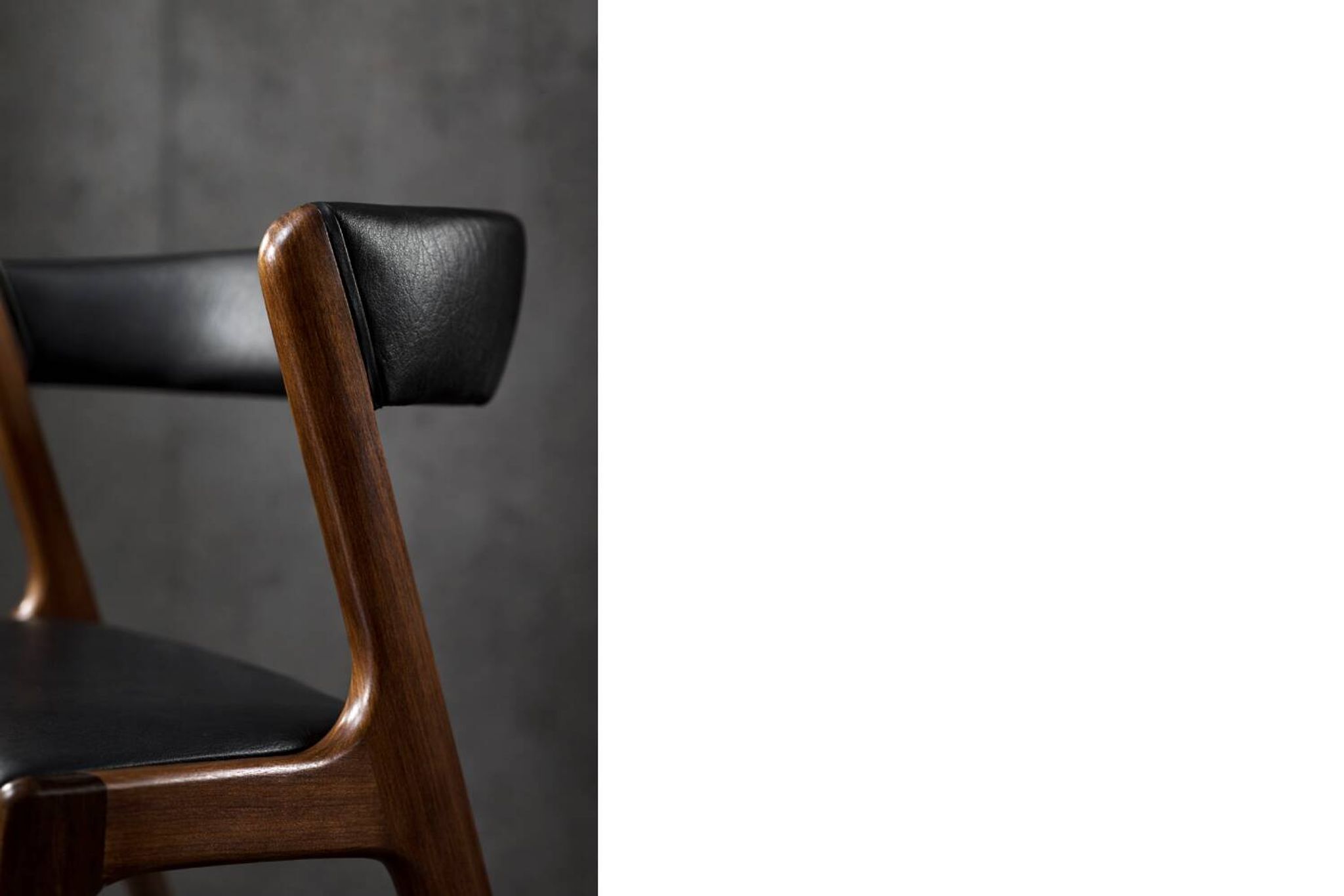 Mid-Century Danish Modern Teak Office Chair Model Fire by Kai Kristiansen