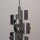 Space Age 7-light pipe chandelier, 1960s-70s