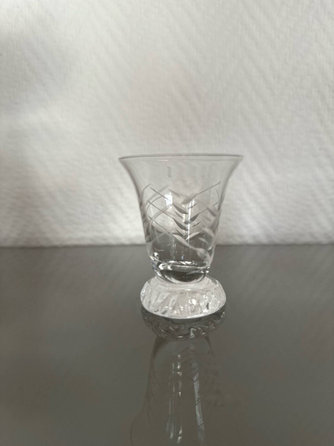 Daum kim épis crystal glass service from the 50s